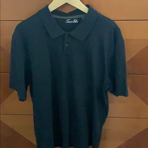 Men’s XL black Tasso Elba polo shirt